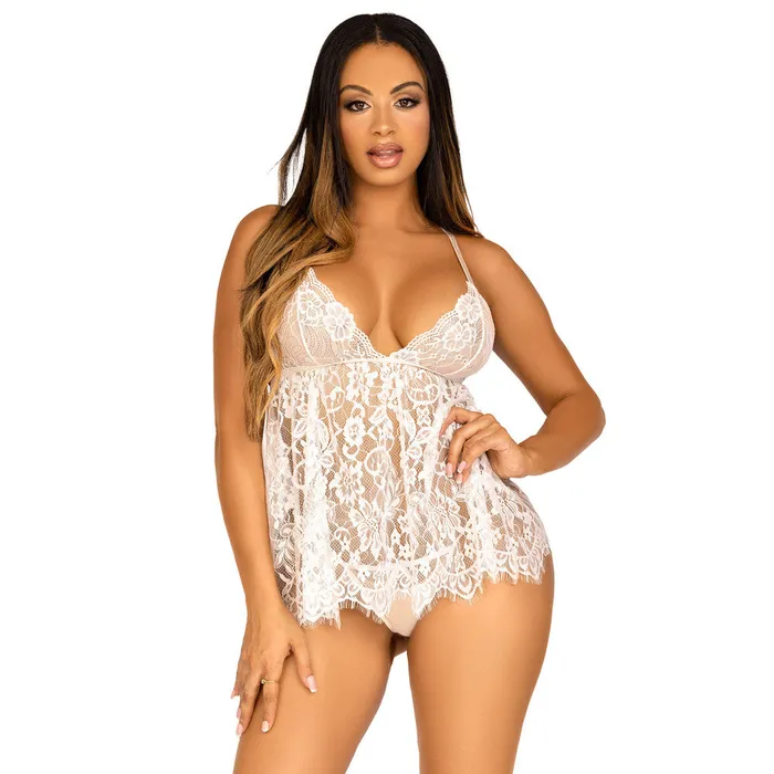 Leg Avenue Lingerie Female Sex Toys Leg Avenue Lace Babydoll And G String Panty Leg Avenue Lingerie Female Sex Toys Leg Avenue Lace Babydoll And G String Panty