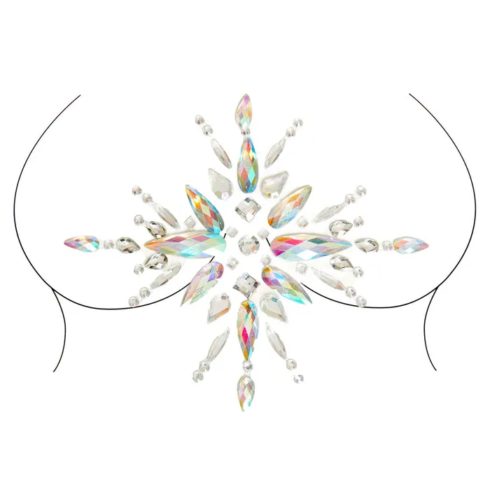 Leg Avenue Lingerie Female Sex Toys Soleil Body Jewels Sticker BODY002