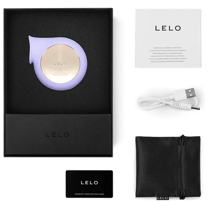 Lelo Female Sex Toys Lelo Sila Lilac Sonic Wave Clitoral Massager Lelo Female Sex Toys Lelo Sila Lilac Sonic Wave Clitoral Massager