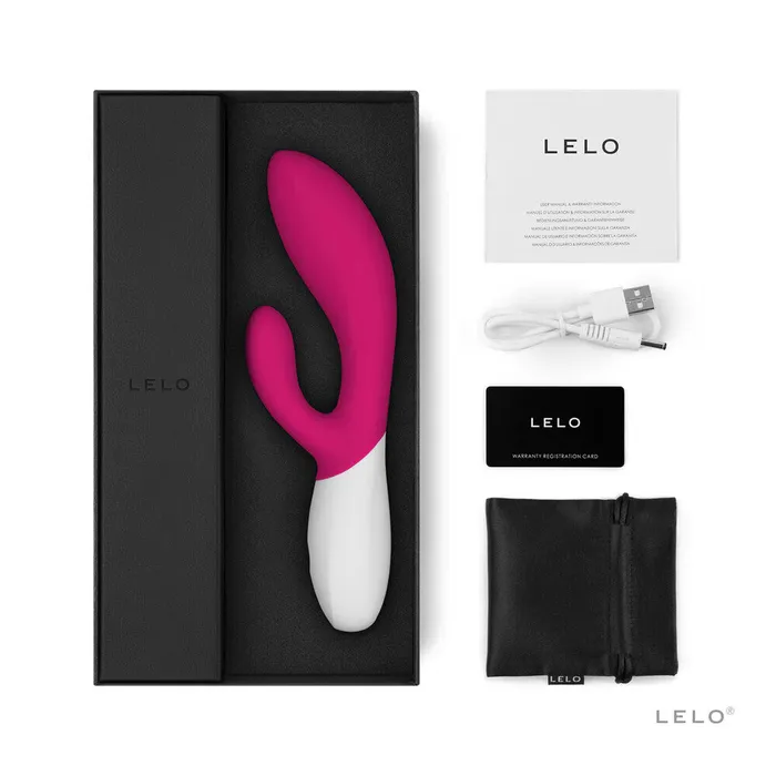 Lelo Vibrators Lelo Ina Wave 2 Luxury Rechargeable Vibe Cerise Lelo Vibrators Lelo Ina Wave 2 Luxury Rechargeable Vibe Cerise