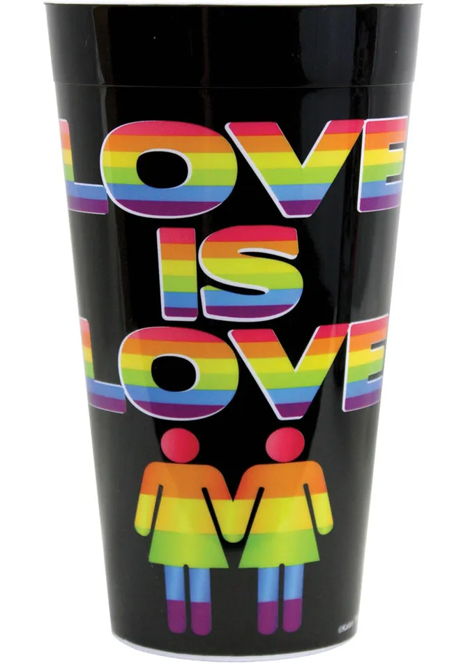 LOVE IS LOVE PLASTIC CUP XGen Vibrators