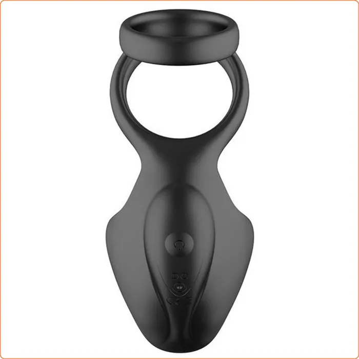 LoveLife SexToys Male Sex Toys Rechargeable Silicone Dual Penis Ring