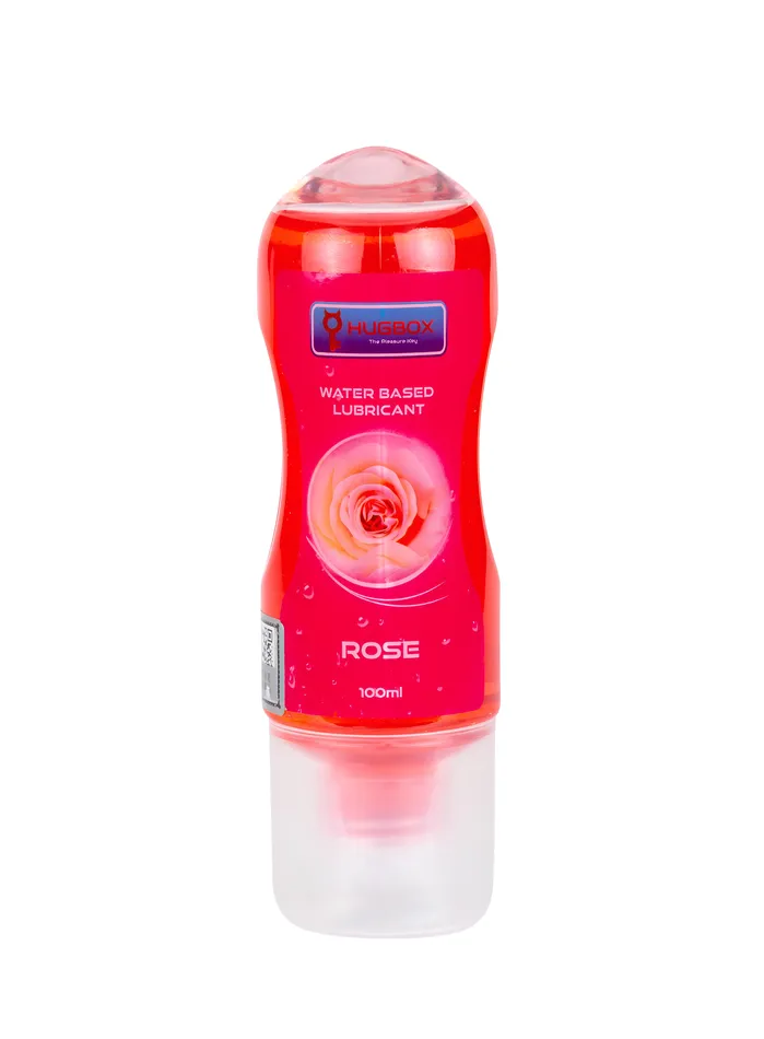 Lubricante Fragancia Rosa 100ml HUGBOX Vibrators