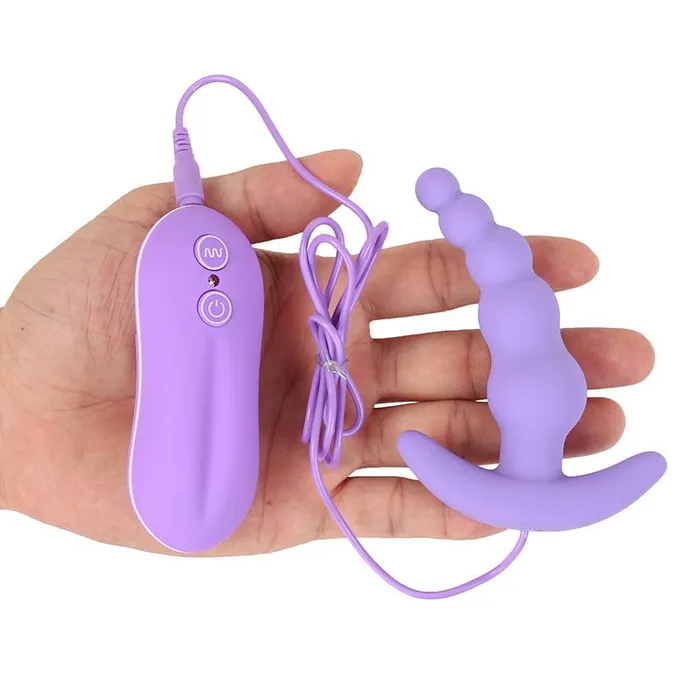 Male Sex Toys Kinkstasy OBooty Vibrating Anal Beads Plug
