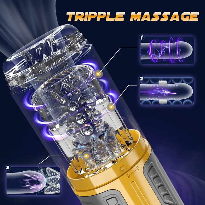 Male Sex Toys Sohimi TREKDual Stimulation Stoendes und rotierendes vibrierendes mnnliches Masturbationsspielzeug Male Sex Toys Sohimi TREKDual Stimulation Stoendes und rotierendes vibrierendes mnnliches Masturbationsspielzeug