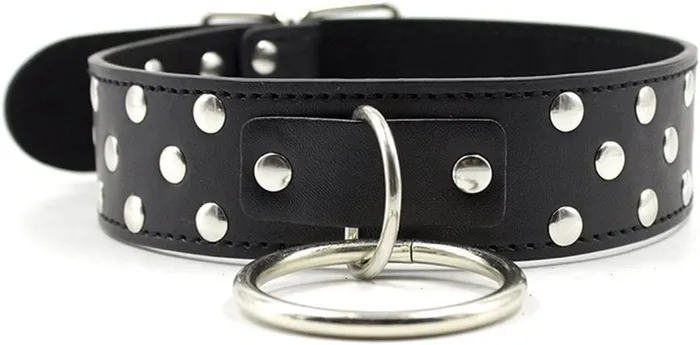 Male Sex Toys Submissive Neck Collar with Chain Leash 69 Vibrations Kenya