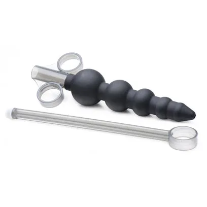 Master Series Male Sex Toys Master Series Silicone Graduated Beads Lube Launcher Master Series Male Sex Toys Master Series Silicone Graduated Beads Lube Launcher