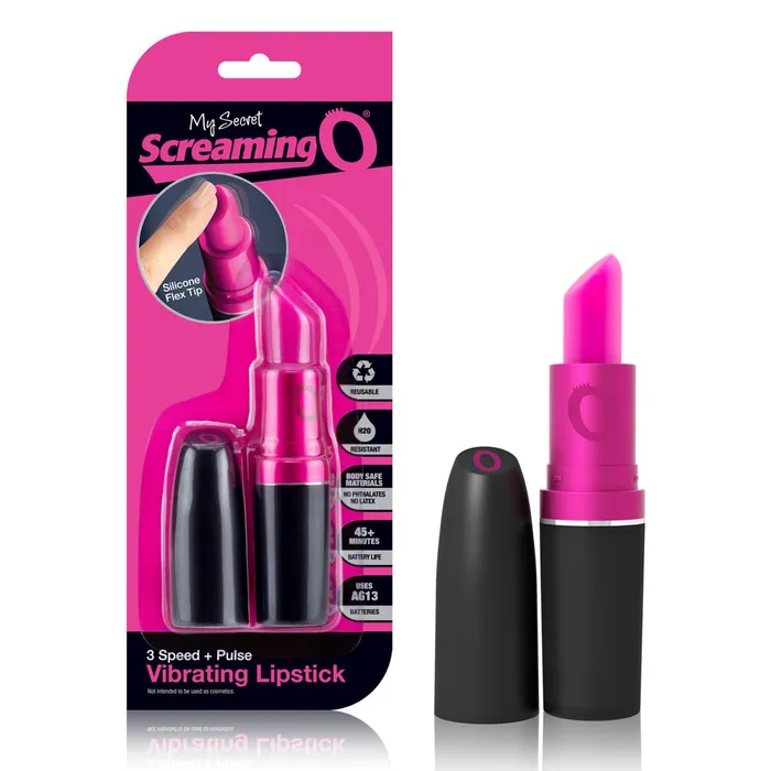 My Secret Screaming O Vibrating Lipstick Olivia Ocean Female Sex Toys