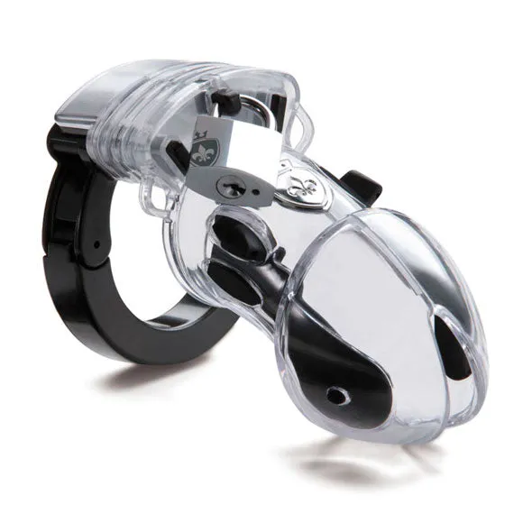 MyStim Pubic Enemy No 1 EStim Chastity Cock Cage MyStim Male Sex Toys