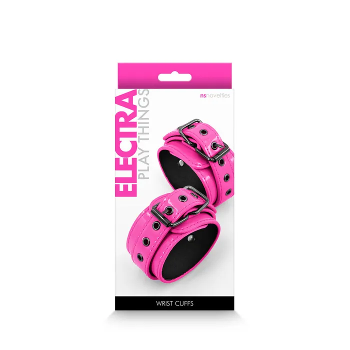 NS Novelties Vibrators Electra Wrist Cuffs Pink NS Novelties Vibrators Electra Wrist Cuffs Pink