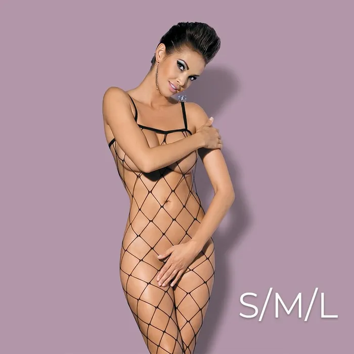 Obsessive Bodystocking N102 SML Black Olivia Ocean Bodystockings Playsuits Obsessive Bodystocking N102 SML Black Olivia Ocean Bodystockings Playsuits