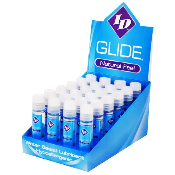 Olivia Ocean Anal Full Display of ID Glide Flip Cap Bottle 1 floz 24