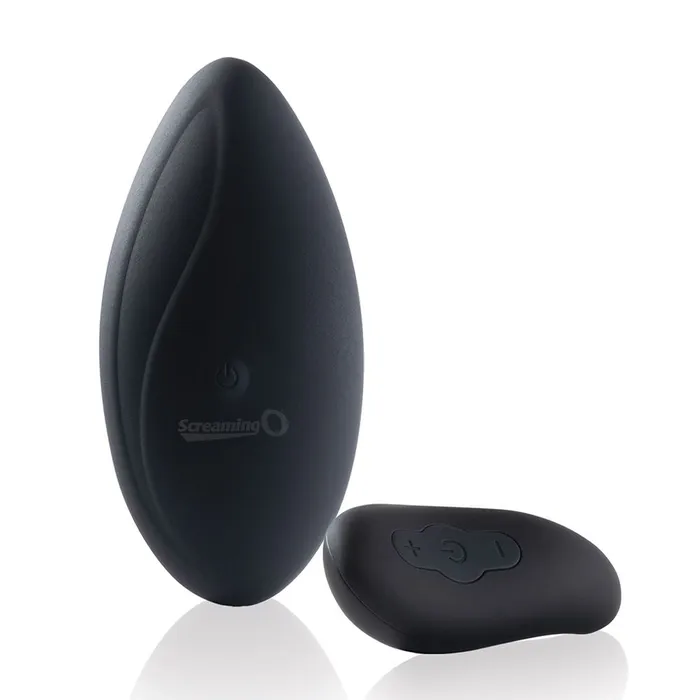 Olivia Ocean Anal Screaming O Premium Ergonomic Remote Panty Set Black
