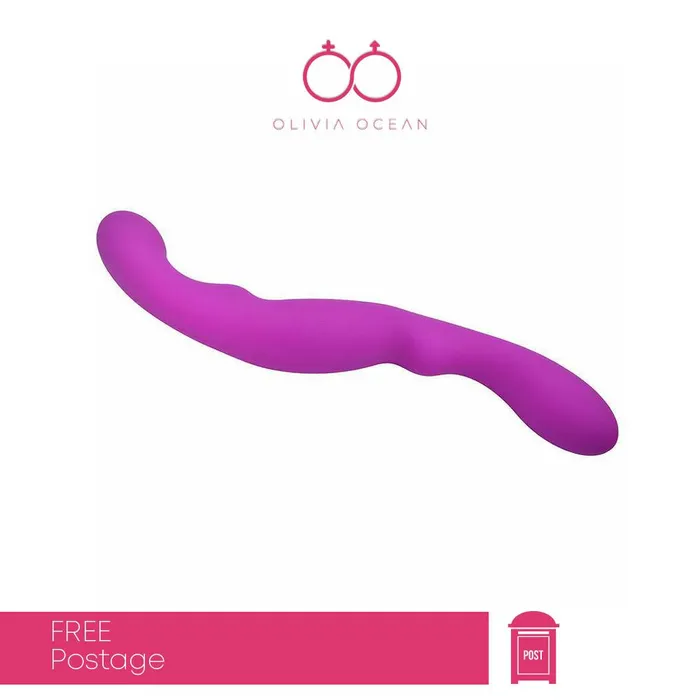 Olivia Ocean Dildos Double Ended Dildo Anal and Vaginal Couple Sex Toy Double Ender Double Dong