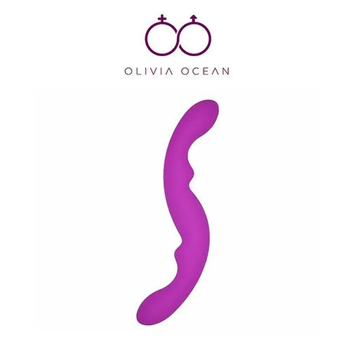 Olivia Ocean Dildos Double Ended Dildo Anal and Vaginal Couple Sex Toy Double Ender Double Dong