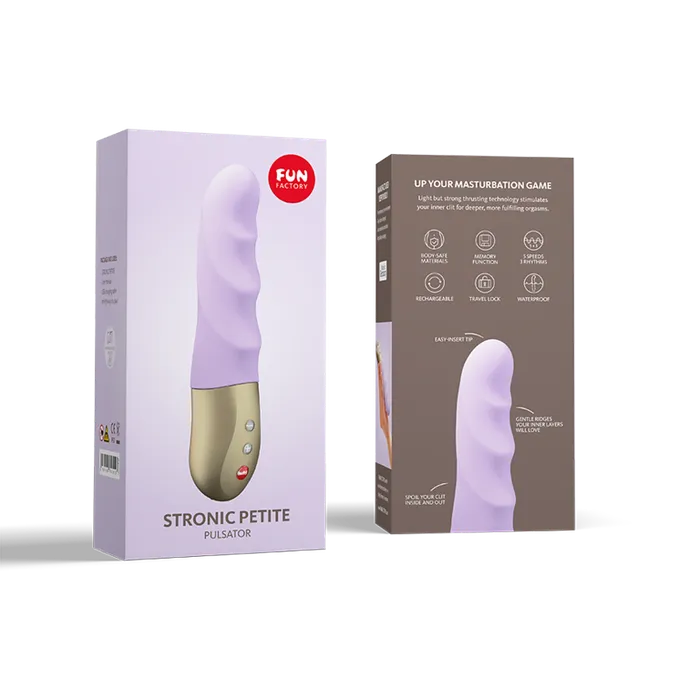 Olivia Ocean Fun Factory Stronic Petite Pastel Lilac Female Sex Toys
