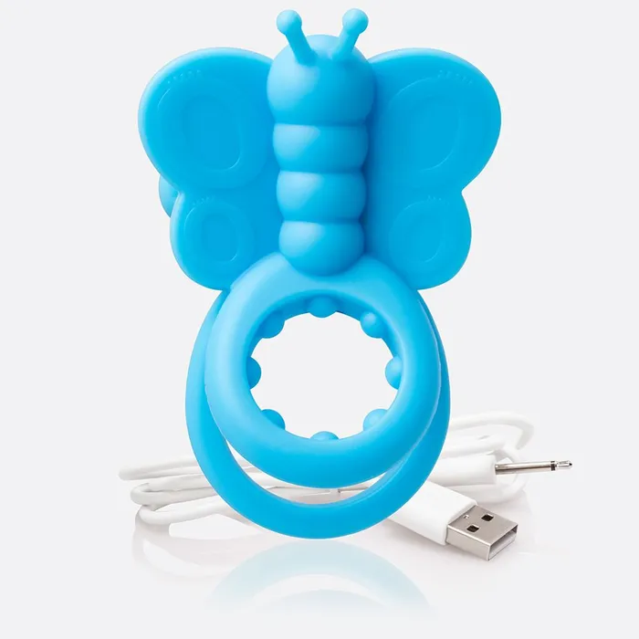 Olivia Ocean Vibrators Screaming O Charged Monarch Wearable Butterfly Vibe Blue Olivia Ocean Vibrators Screaming O Charged Monarch Wearable Butterfly Vibe Blue