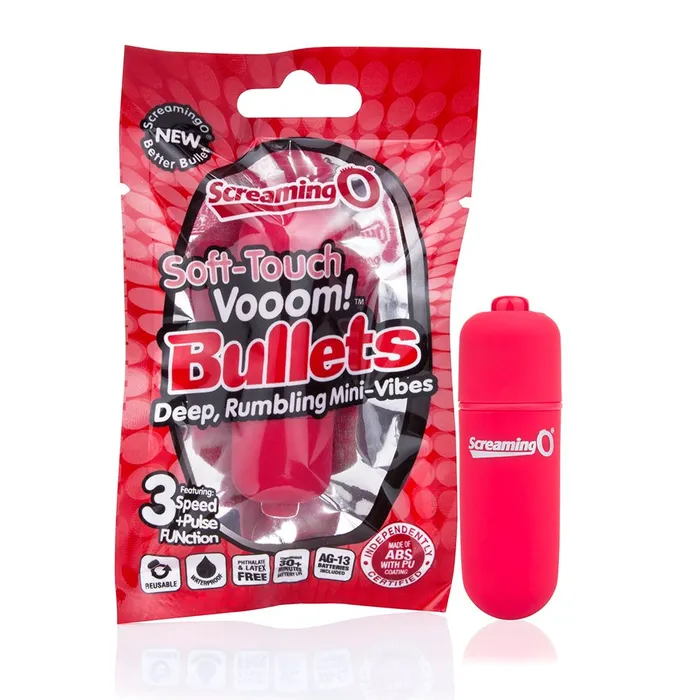 Olivia Ocean Vibrators Screaming O Soft Touch Vooom Bullets Red