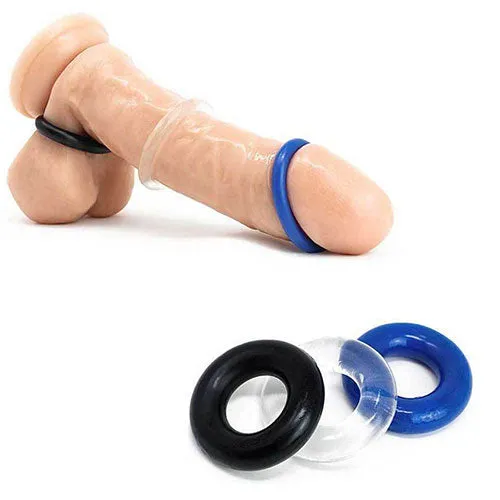 OliviaOcean Mens Cock Rings 3 pack Male Sex Toys