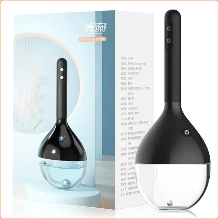 Omysky Electric AutoSpray Enema Bulb LoveLife SexToys Anal