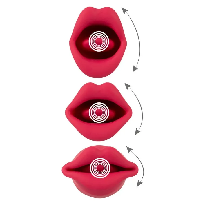 Oral Fun Moving Lips Tongue Vibrator You2Toys Female Sex Toys