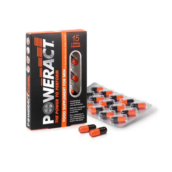 Poweract Pills 15 Pack Olivia Ocean Enhancers