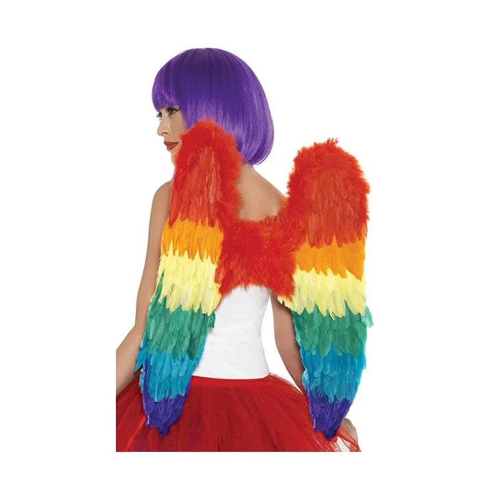 Rainbow Large Feather Wings Melodys Room Female Sex Toys