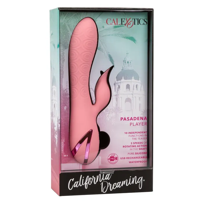 Rechargeable Pasadena Player Clit Vibrator California Exotic Female Sex Toys