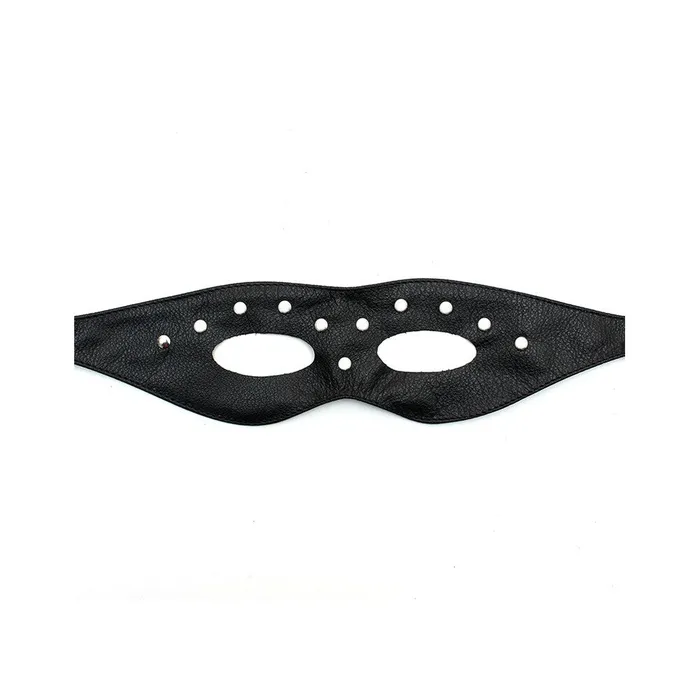 Restraints Leather Open Eye Mask With Rivets Rimba Restraints Leather Open Eye Mask With Rivets Rimba