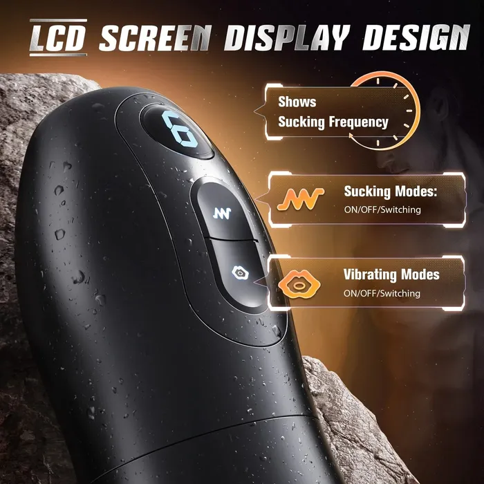 Rocks leichter ergonomisch saugender und vibrierender mnnlicher Masturbator ANGELSX Male Sex Toys Rocks leichter ergonomisch saugender und vibrierender mnnlicher Masturbator ANGELSX Male Sex Toys