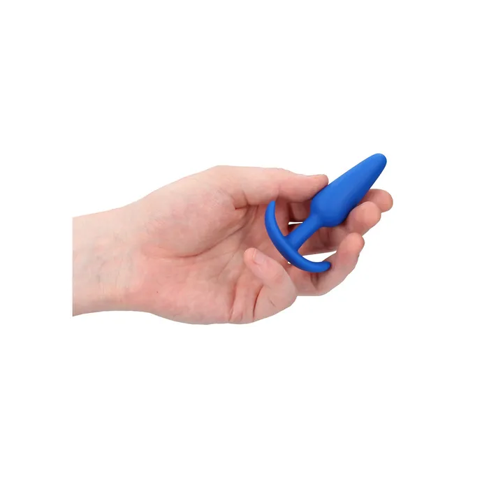 Shots Toys Anal Beginners Size Slim Butt Plug Blue Shots Toys Anal Beginners Size Slim Butt Plug Blue