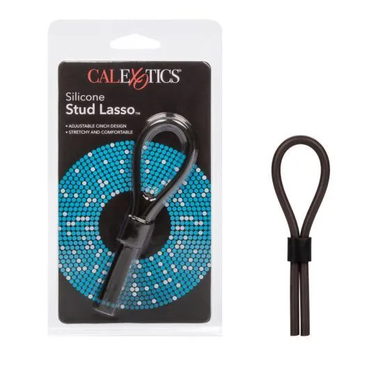 Silicone Stud Lasso Black Olivia Ocean Anal