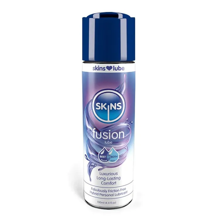 Skins Condoms Lubricants Skins Fusion Hybrid Silicone And Waterbased Lubricant 130ml Skins Condoms Lubricants Skins Fusion Hybrid Silicone And Waterbased Lubricant 130ml