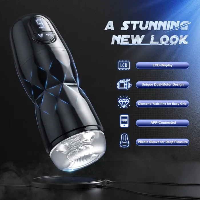 Sohimi Male Sex Toys MarsLion2 Suction and Vibrating Men Male Stimulator Toy Sohimi Male Sex Toys MarsLion2 Suction and Vibrating Men Male Stimulator Toy