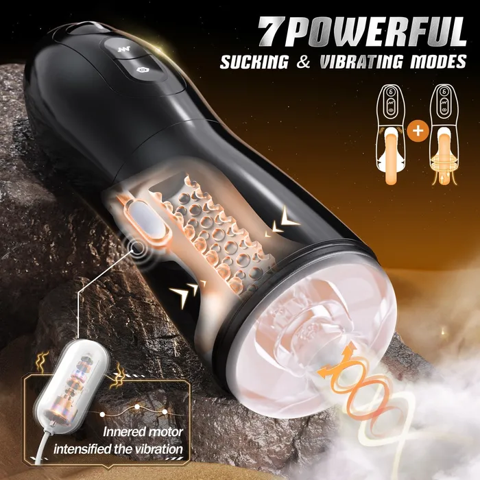 Sohimi Male Sex Toys ROCKSLeichter ergonomisch saugender und vibrierender mnnlicher Masturbator Sohimi Male Sex Toys ROCKSLeichter ergonomisch saugender und vibrierender mnnlicher Masturbator