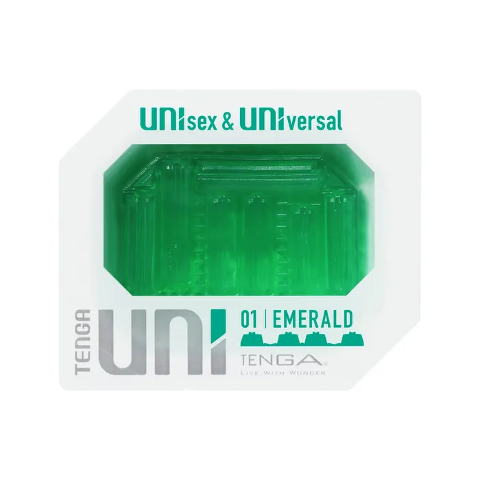 Tenga Male Sex Toys Tenga UNI Emerald Sleeve Masturbator