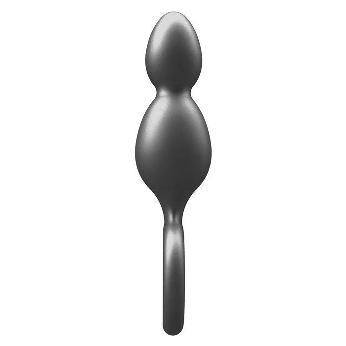 Toy Joy Sex Toys Anal ToyJoy Buttocks The Plugger 2 Balls Metallic Silicone Plug
