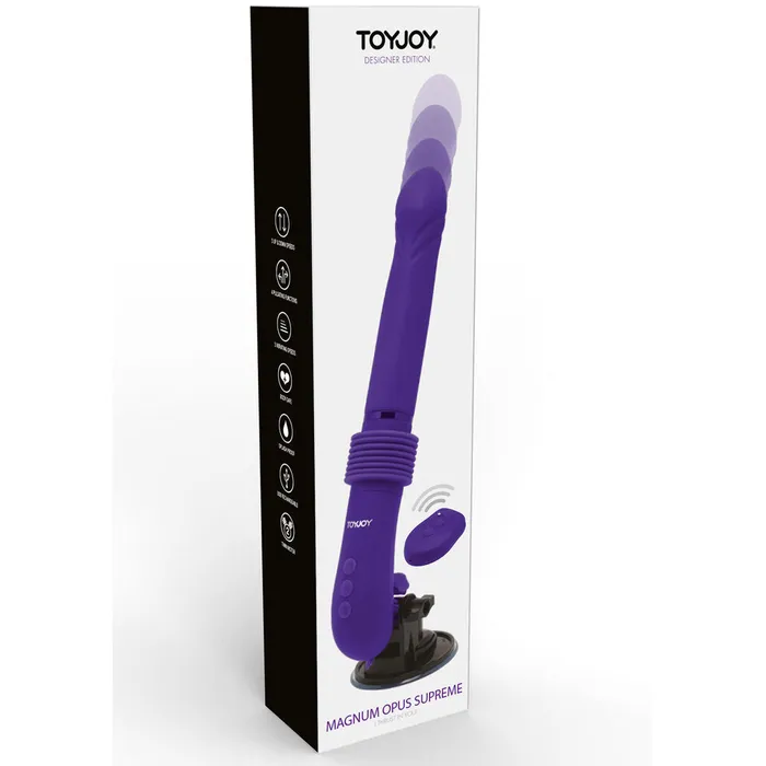 Toy Joy Sex Toys Female Sex Toys ToyJoy Magnum Opus Supreme Thruster 2 Vibrator Toy Joy Sex Toys Female Sex Toys ToyJoy Magnum Opus Supreme Thruster 2 Vibrator
