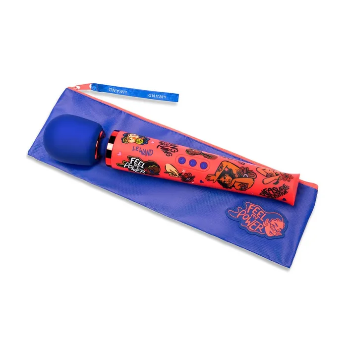 Vibrators Le Wand Le Wand Feel My Power Special Edition Wand by Kelly Malka