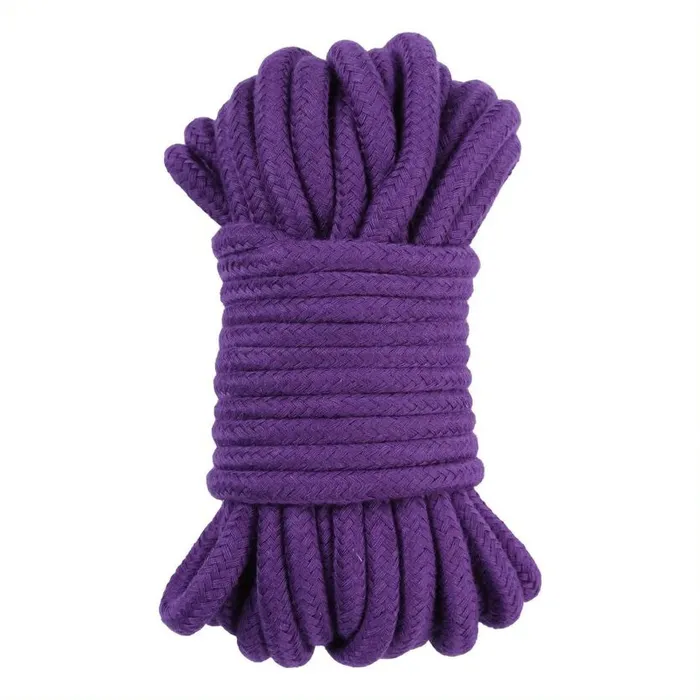 Vibrators Me You Us Tie Me Up Soft Cotton Rope 10 Metres Purple Me You Us