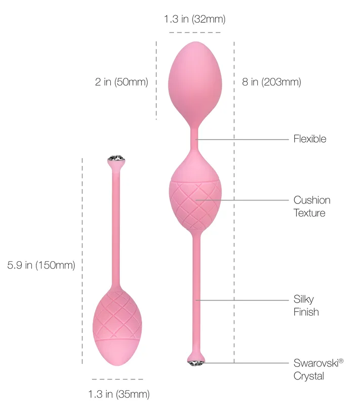 Vibrators Pillow Talk Frisky Balls BMS