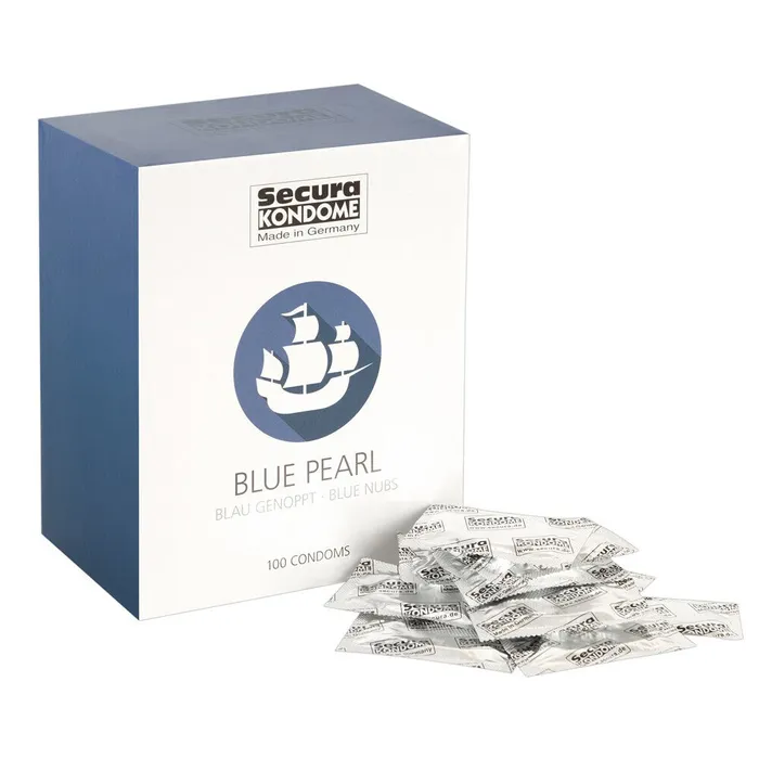Vibrators Secura Kondome Blue Pearl x100 Condoms Secura Kondome Vibrators Secura Kondome Blue Pearl x100 Condoms Secura Kondome