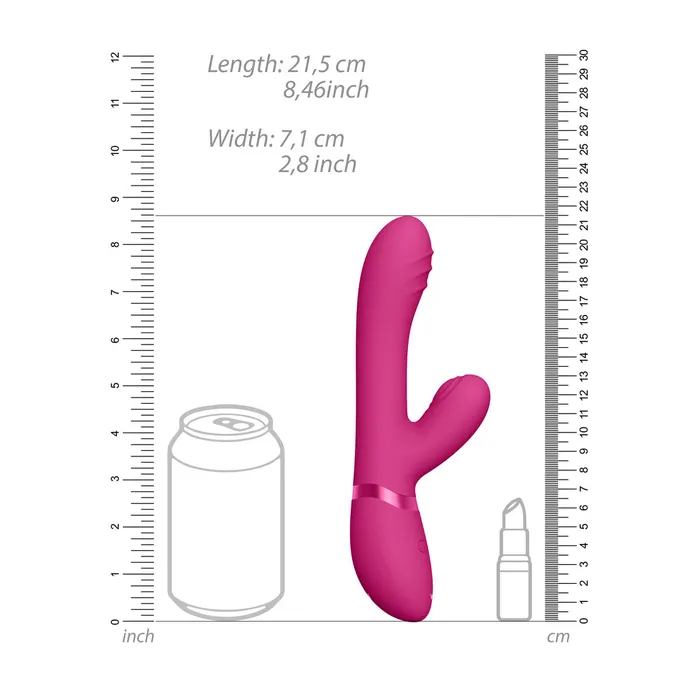 Vive Tani Finger Motion With Pulse Wave Vibrator Pink Shots Toys Vibrators