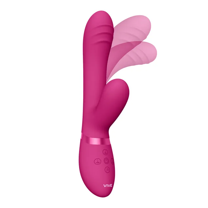 Vive Tani Finger Motion With Pulse Wave Vibrator Pink Shots Toys Vibrators