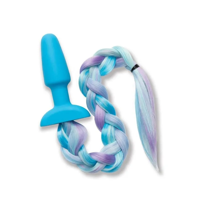 Whipsmart Anal Furry Tales Silicone Unicorn Tail Butt Plug