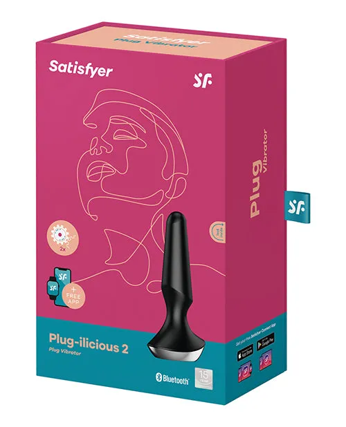 Willams Tradeing Company Anal SATISFYER PLUGILICIOUS 2 BLACK