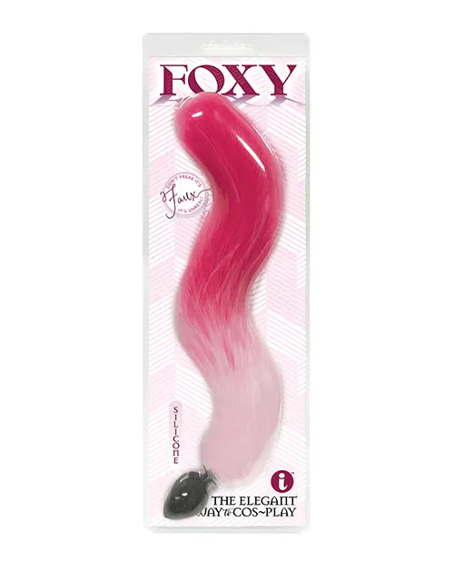 Willams Tradeing Company FOXY TAIL SILICONE BUTT PLUG PINK Anal