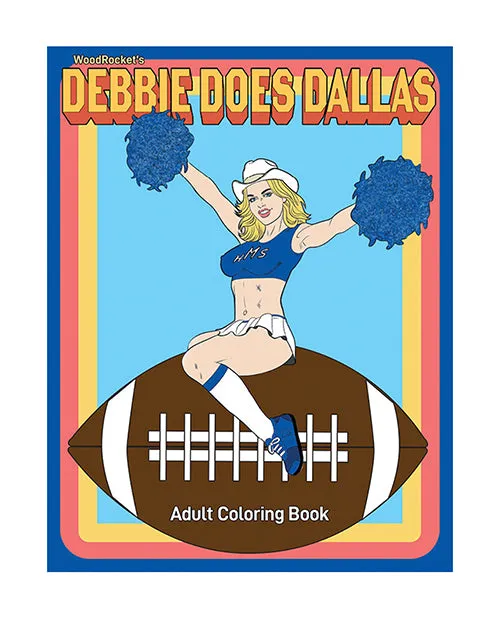 Willams Tradeing Company Vibrators DEBBIE DOES DALLAS ADULT COLORING BOOK